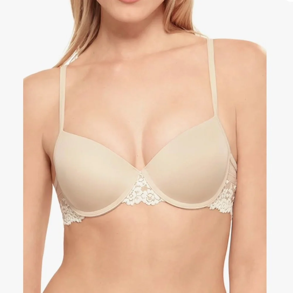 Wacaol Embrace Lace Petite Push Up Underwire Bra, Size 30C - Picture 11 of 13